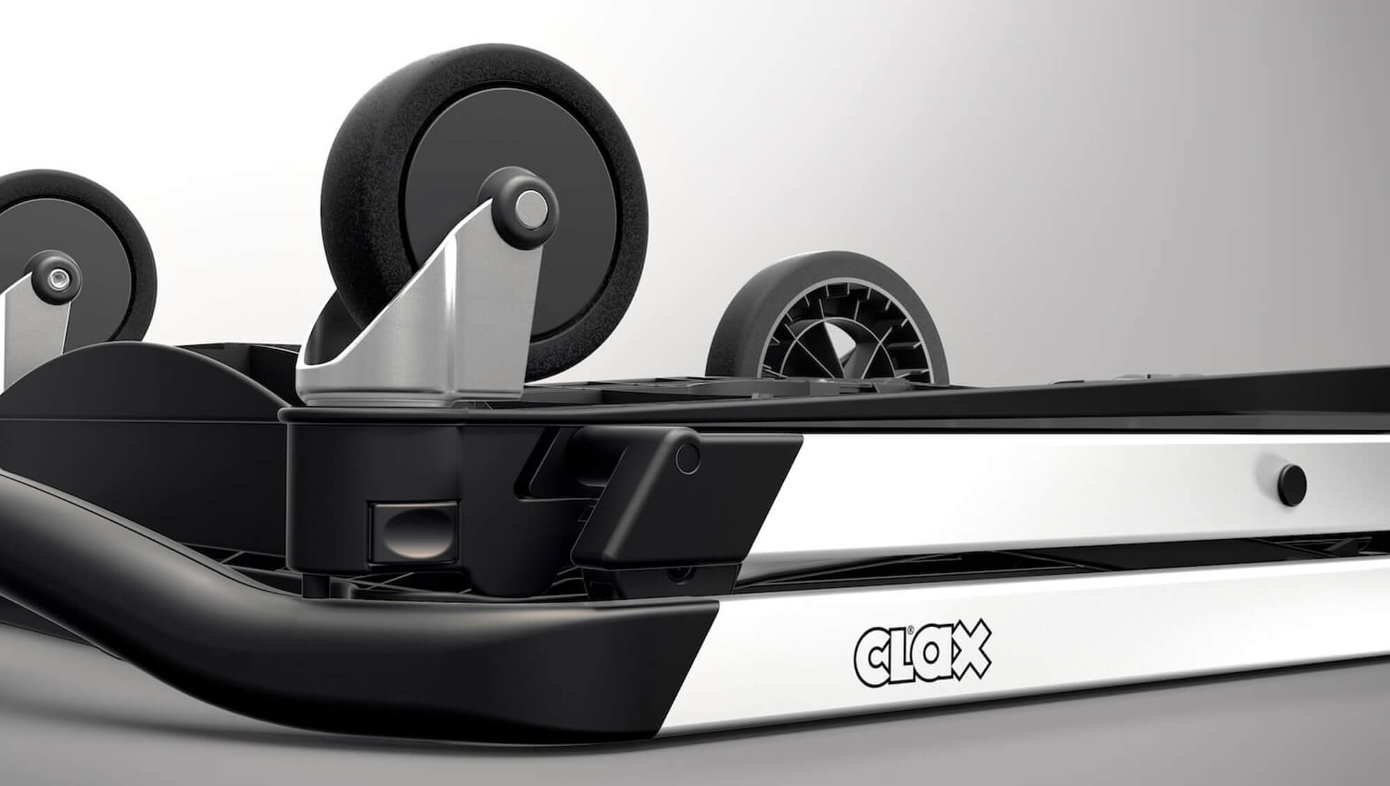 Klappbox für Klappmobil CLAX, 46 l, grau/schwarz - Werkstattwagen Zubehör